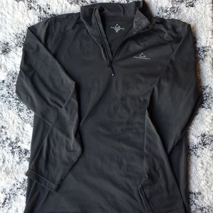 Paradox Grey Thermal Athletic Pullover M